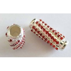 Silver Tube 27mm x 10mm